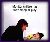 Monitor children sleeping